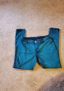 Nine West greenish blue jeans